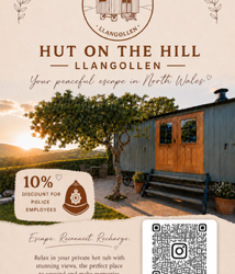 Hut on the Hill – 10% off for Police Officers and Staff